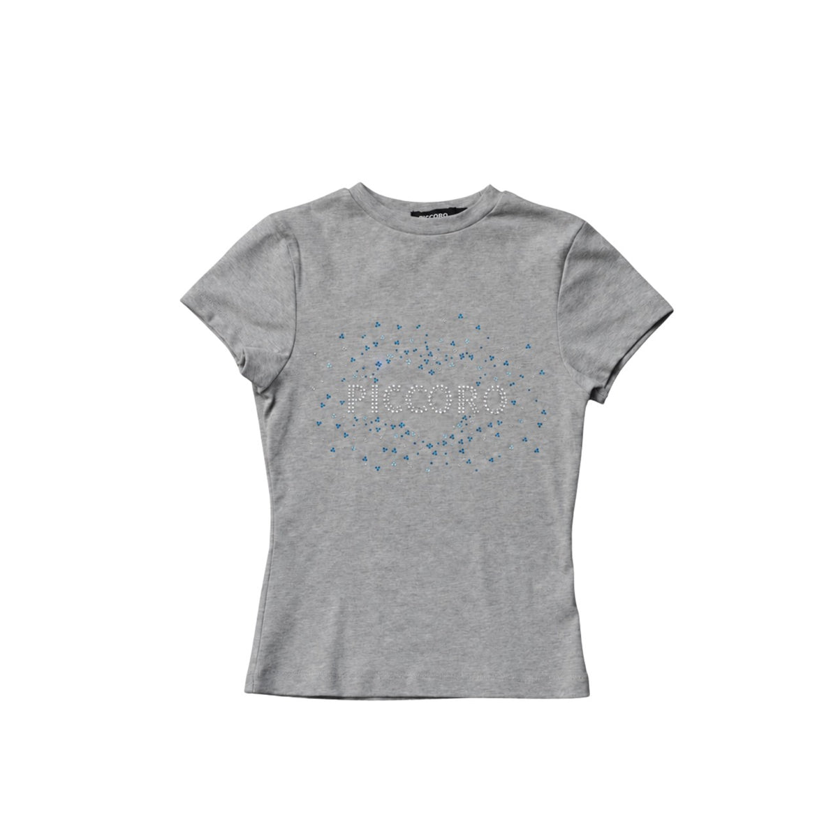 Piccoro - Glittery Heart Skinny Tee