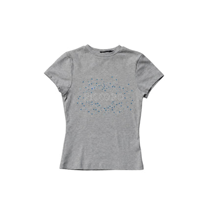 Piccoro - Glittery Heart Skinny Tee