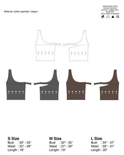 Piccoro - Darling One Shoulder Top